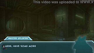 akaburs star channel 34 part 63, redhead shows off big tits in game