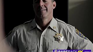 Randy Officer Barebacks Innocent Horny Gay Teen?