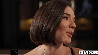 Man, Eve Sweet’s femme fatale vibe got me with her heist plan while riding me! 😘