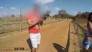 Safari with her? Then home for sex.