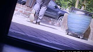 Yo, watch Kenzie Anne's pussy get wrecked by a hard stud begging for creampie