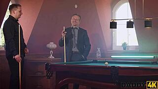 yo, my father-in-law’s still got it with that young brunette! old but wild vibes! 😜