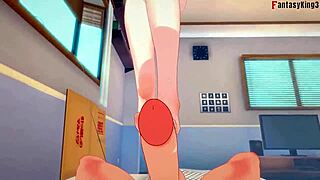 koneko recalls last night's wild fuck in hs dxd ntr madness 6