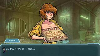 akaburs star channel 34 part 63, redhead shows off big tits in game