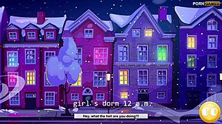 i got caught as santa's elf and made to fuck