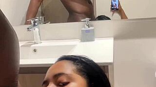 i give him a tasty blowjob before work starts - amateur nysdel