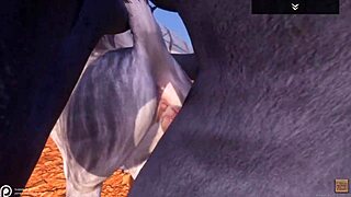 lobo alfa comendo a loba gostosa em wild life furry hentai.