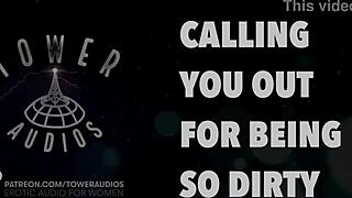 You're such a dirty woman, listen to this intense erotic dirty talk.