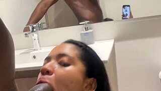 i give him a tasty blowjob before work starts - amateur nysdel