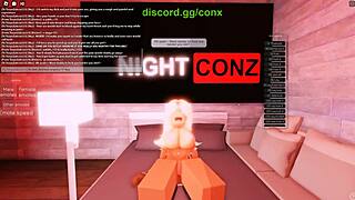 Blonde Bent Over for Monster Cock in Doggystyle!