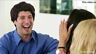 WELCOME TO THE FAMILY - ABBY LEE BRAZIL BRIANA BANKS RIDING BIG COCKS