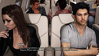 hot blonde takes second in intertwined scenes