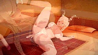 Sex with Busty Owari in Azur Lane 3D Hentai