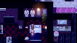 when the NEW WIFE meg FALLS part 1, exploring her hentai adventures in the game