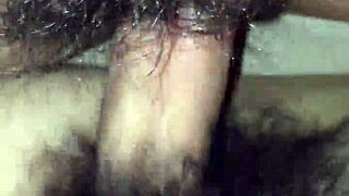 Detailed anal assfucking scene with gay partners in the rain