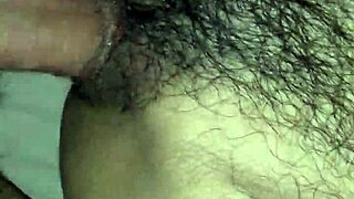 Detailed anal assfucking scene with gay partners in the rain