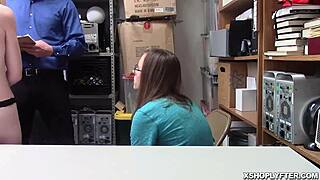 LP officer dives into Emma Starletto's sweet pussy, spreading wide for hardcore action. 🍆