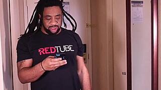 Gianna Love Sucks Her First Big Black Cock Eagerly