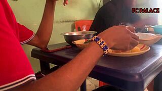 how did i barter with hungry ebony for eba in restaurant?