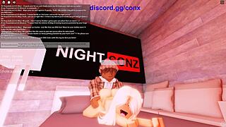 Blonde Bent Over for Monster Cock in Doggystyle!