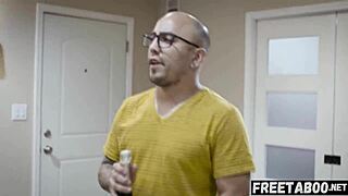 Whitney Wright Seduces Creepy Stalker for Rough Deepthroat Action