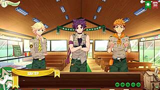 Game Friends Camp Episode 28: Relaxing With Natsumi In Russian Voice Acting