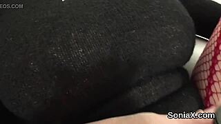 hey, adulterous english lady sonia shows off her massive knockers, unreal!