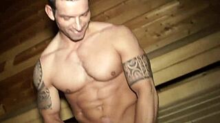 European gay orgy where muscular bodybuilders suck dicks.