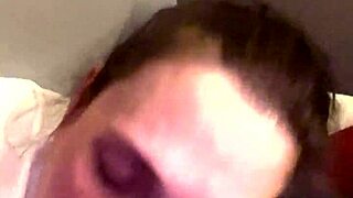 Licking and slurping on this cock.