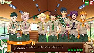 Game Friends Camp Episode 28: Relaxing With Natsumi In Russian Voice Acting