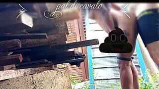 Backyard banging with friend’s hot Indian chick