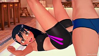 corriendo pajas luego de hacer deporte nagatoro esta caliente hentai version adulta!