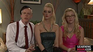 BDSM Dom Teaches Masterclass For Kinky Three-Way Session