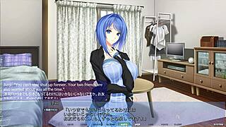 check out mahiru getting impregnated by that athletic guy in the outdoor cowgirl ride 😍🏃‍♀️