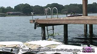 Pretty College Girl Stark Naked in Public!