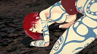 Sex with tattooed lilith in this 3d hentai adventure.
