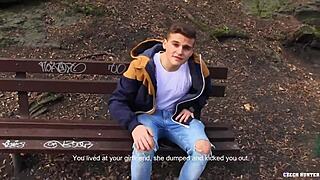 Czech Hunter 521 - Amateur Gay For Pay Euro Twink