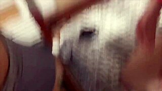 Ela arrives sucking big black cock