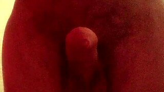 hard gay cock gets ass pounded while he masturbates in intense solo session