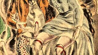 Vintage erotic sketches got me all worked up, ya know?