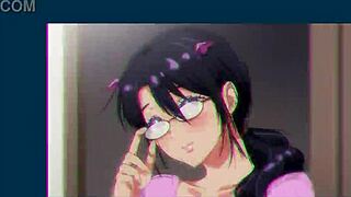 אמי סוקובוס באנימה הentai מפתה אותי בטירוף