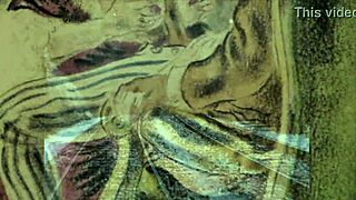 Vintage erotic sketches got me all worked up, ya know?