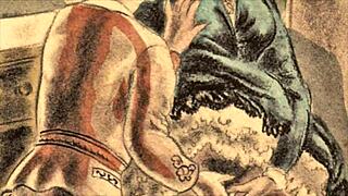 Vintage erotic sketches got me all worked up, ya know?