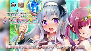 Hentai anime demo4: Big-boobed babes in action