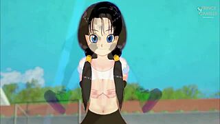 videl thanks you for flying lesson in dragon ball z 😊