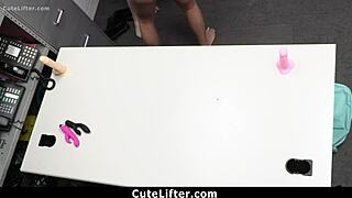 Security guard, you called your coworker to punish this teen shoplifter?