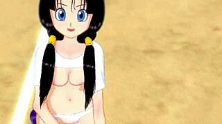 videl thanks you for flying lesson in dragon ball z 😊