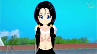 videl thanks you for flying lesson in dragon ball z 😊