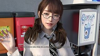 nice bath after cum on my tits, huh?