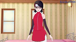 Sarada Uchiha and Naruto Uzumaki Intense Sex - Boruto -Naruto Next Generations- Hentai
